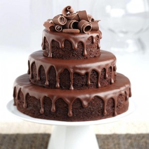 3 Tier Chocolate Cake 3 Kg.